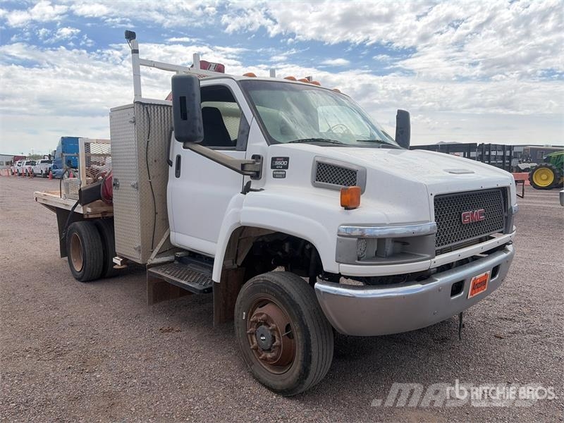 GMC AMCO VEBA V 706 3S Knuckle Boom on GMC C5500 4x4 Darus teherautók