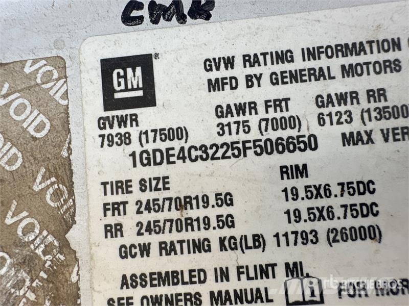 GMC C4500 Madelautod