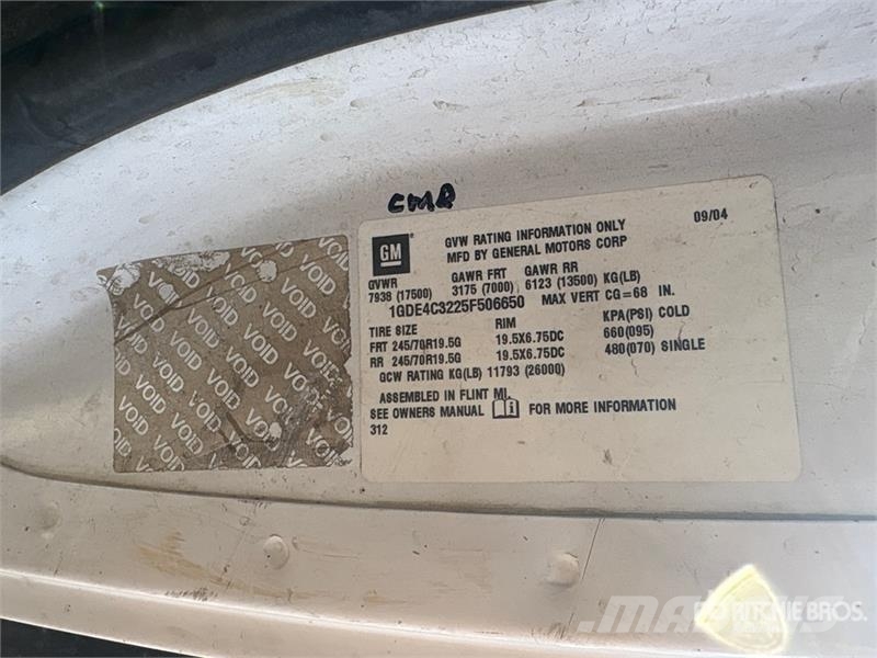 GMC C4500 Madelautod
