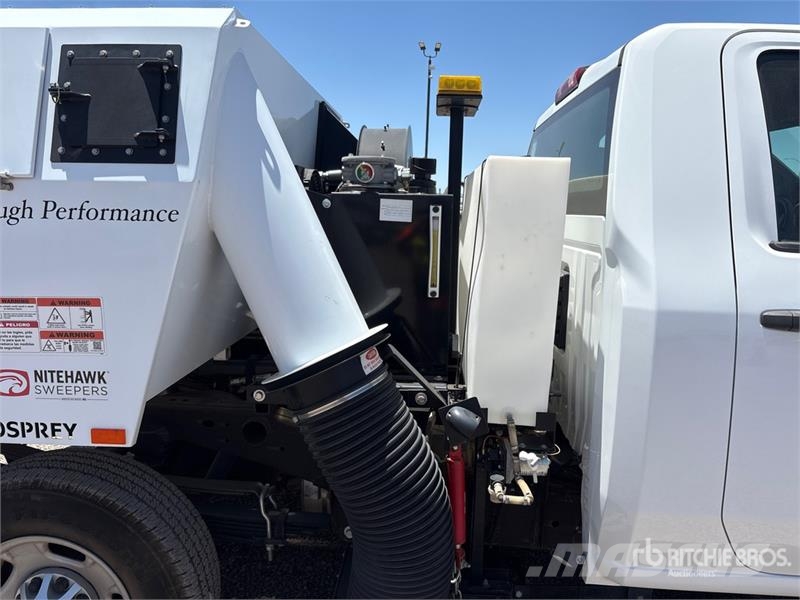 GMC hawk sweepers OSPREYS on  GMC 2500HD Sweeper Truck شاحنات كاسحة
