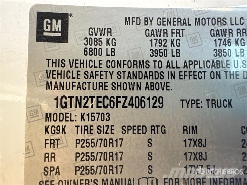 GMC Sierra 1500 Прочие фургоны