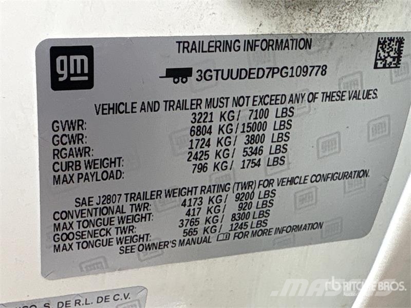 GMC Sierra 1500 Інше