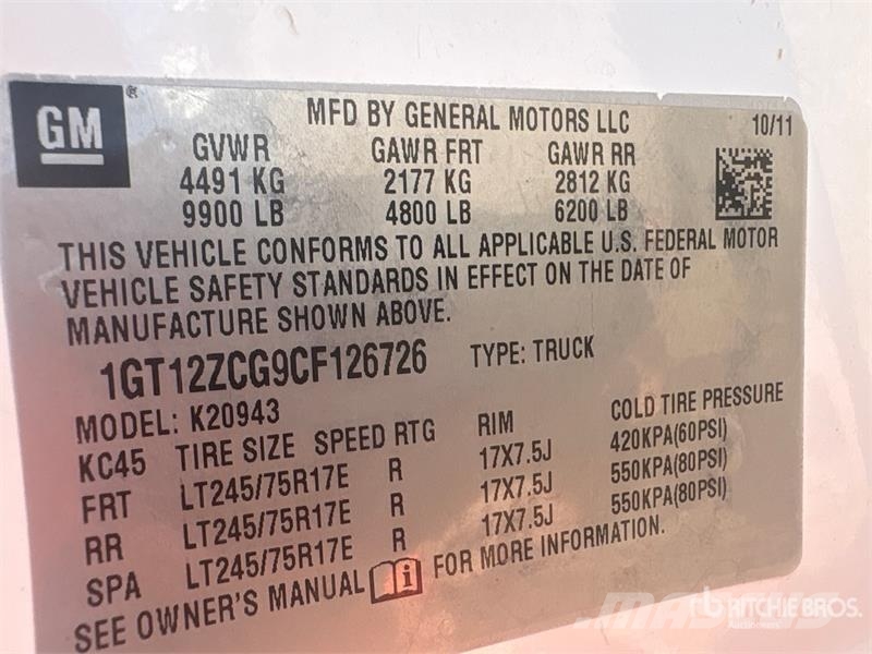 GMC Sierra 2500HD 시립/다목적 차량