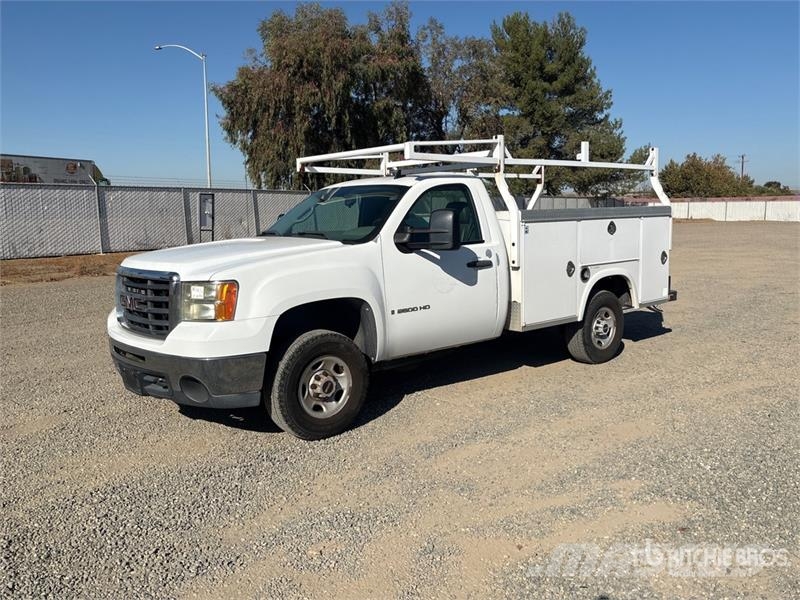 GMC Sierra 2500HD 4x2 Utility Truck Prekucniki