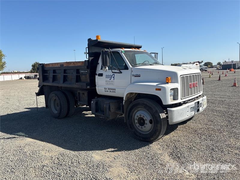 GMC Topkick Tipper trucks