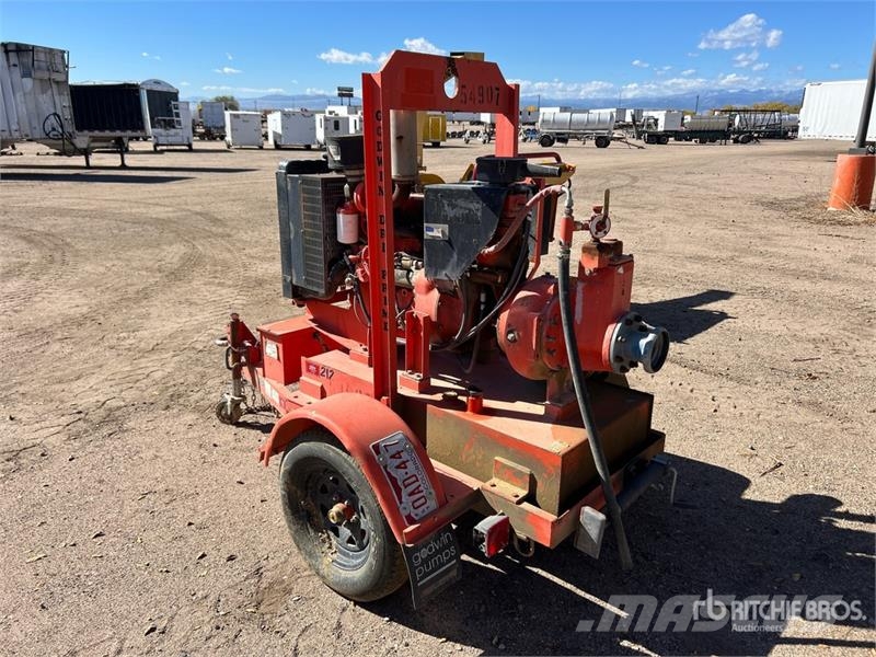 Godwin CD103 Trailer-Mounted Water Pump Wasserpumpen