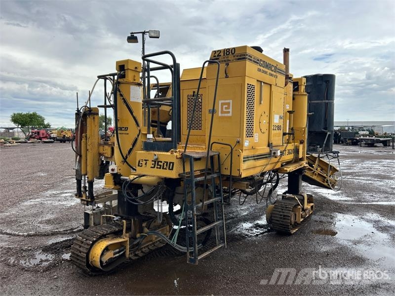 Gomaco GT3600 Curb and Gutter Machine Beton tartozékok