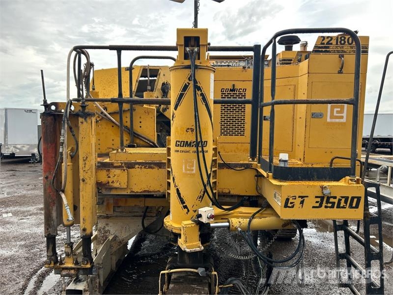 Gomaco GT3600 Curb and Gutter Machine Beton tartozékok