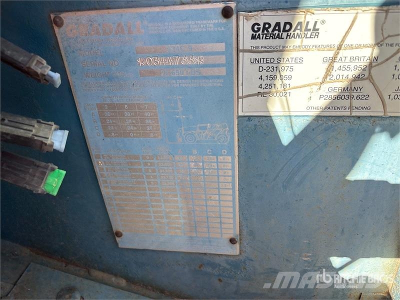 Gradall 534C9 Manipuladores telescópicos