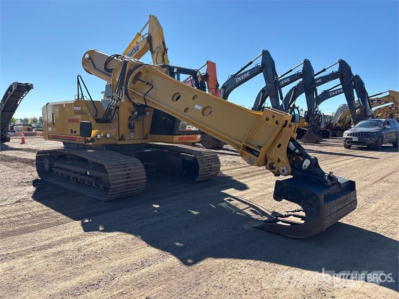 Gradall XL 5200 V Long Reach Tracked Excavator Kāpurķēžu ekskavatori