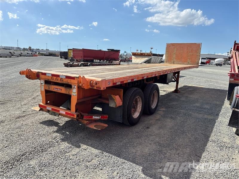 Great Dane 36 ft T/A Flatbed Trailer 플랫베드/드롭사이드 트레일러