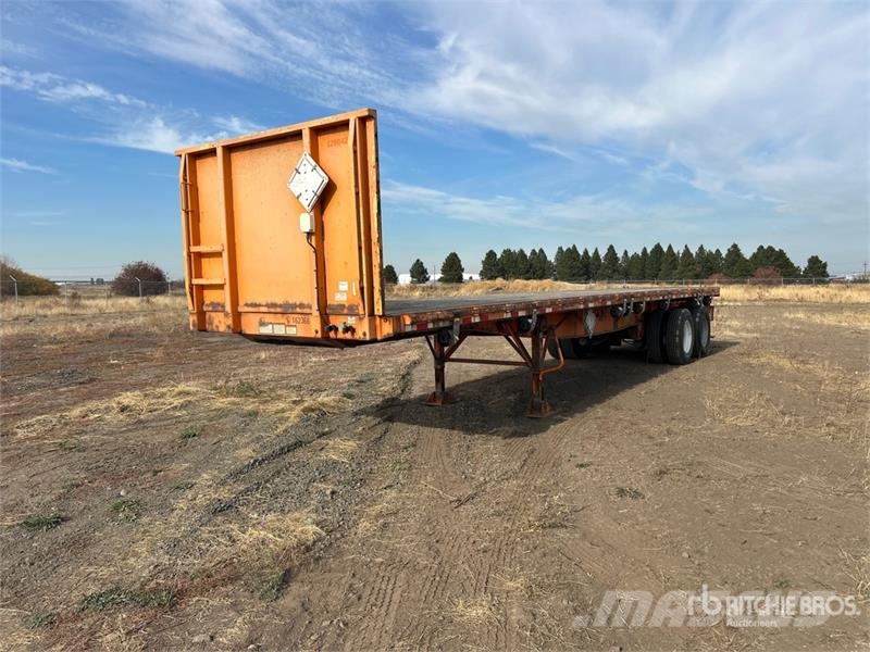 Great Dane 36 ft T/A Flatbed Trailer Platformas/izkraušana no sāniem