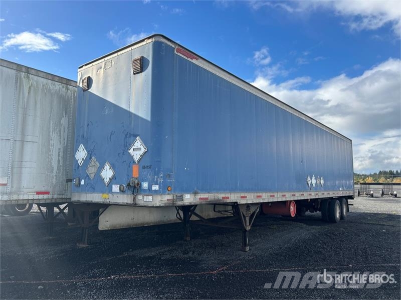 Great Dane 48 ft x 102 in T/A Van Trailer مقطورات ذات هيكل صندوقي