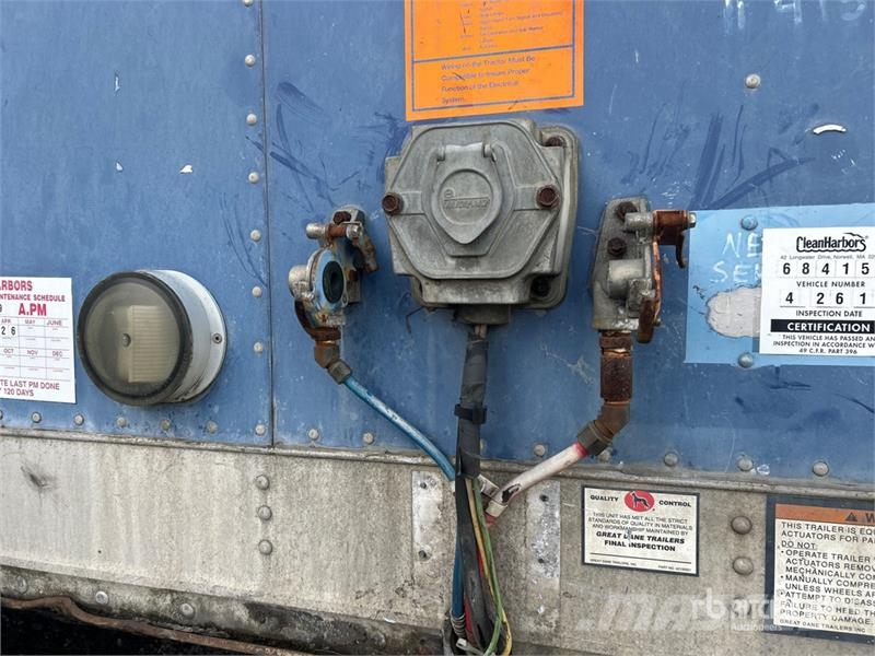 Great Dane 48 ft x 102 in T/A Van Trailer مقطورات ذات هيكل صندوقي