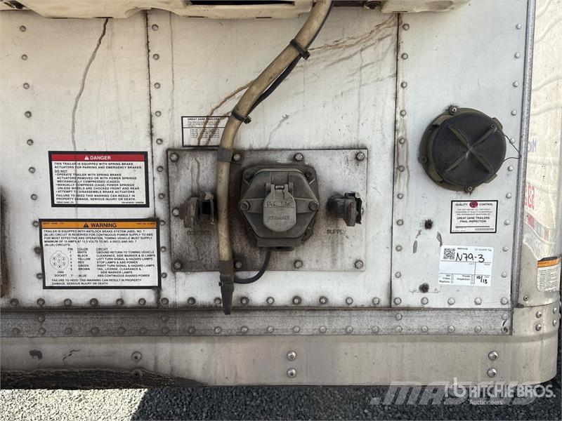 Great Dane 53 ft x 102 in T/A Refrigerated Trailer Hladilne polprikolice