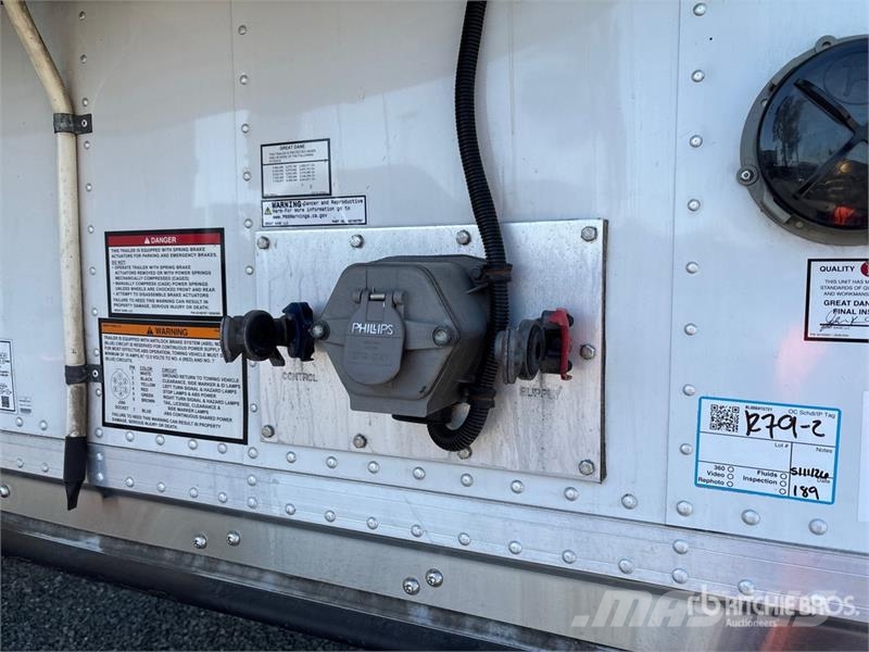Great Dane 53 ft x 102 in T/A Refrigerated Trailer Температурно-контролирани полуремаркета