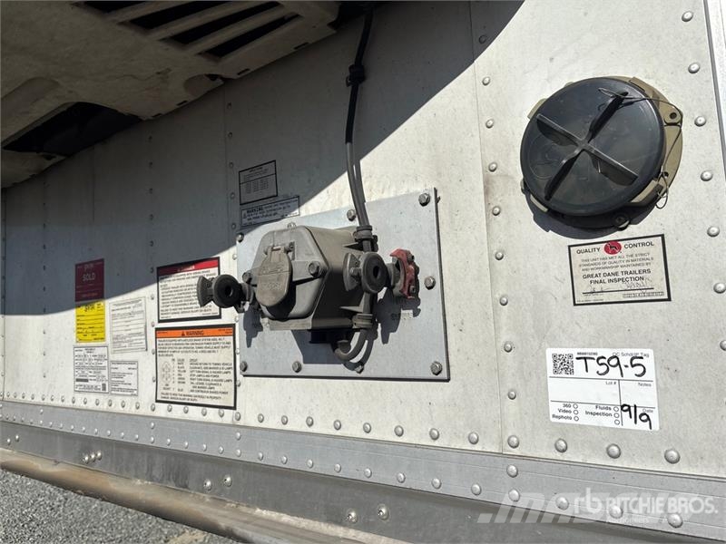 Great Dane ESS-1114-31053 53 ft x 102 in T/A Refrigerated Tra Frysetrailer Semi