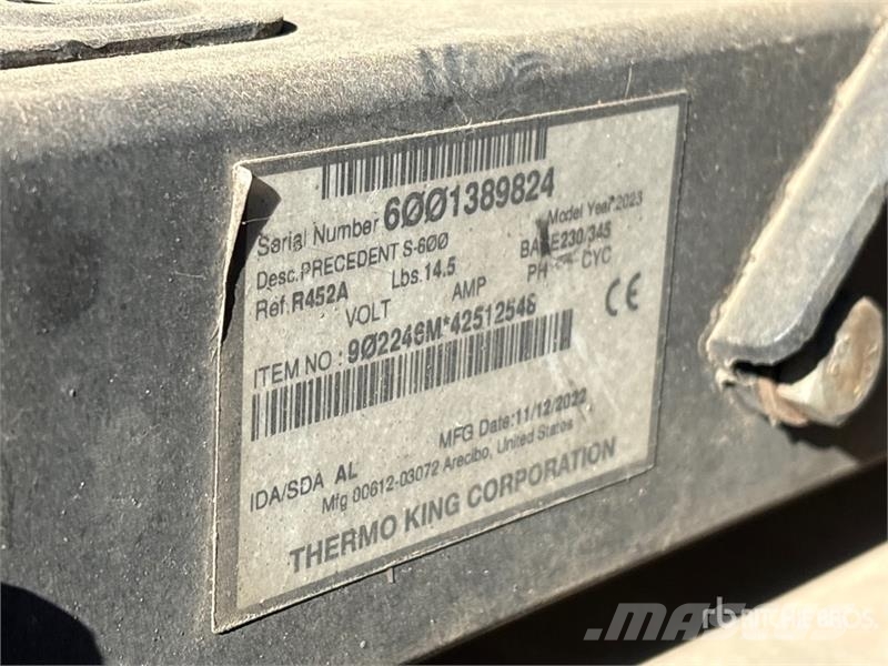 Great Dane ESS-1114-31053 53 ft x 102 in T/A Refrigerated Tra Chladiarenské návesy