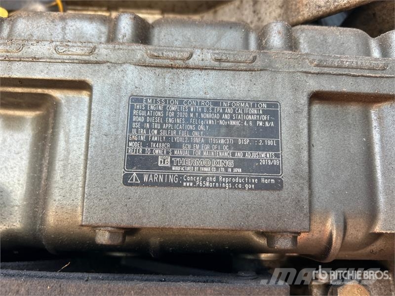 Great Dane ESS-1119-12053 53 ft x 102 in T/A Multi -Temp Refr 冷凍冷蔵トレーラー