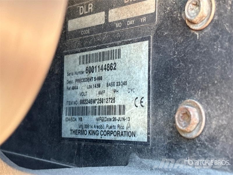 Great Dane ETL-1114-11099 53 ft x 102 in T/A Refrigerated Tra Напівпричепи-рефрижератори