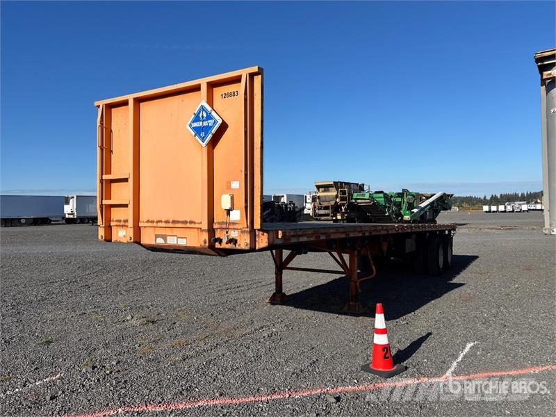 Great Dane FSP-0024-00099 37 ft T/A Flatbed Trailer Причепи-платформи/бокове розвантаження