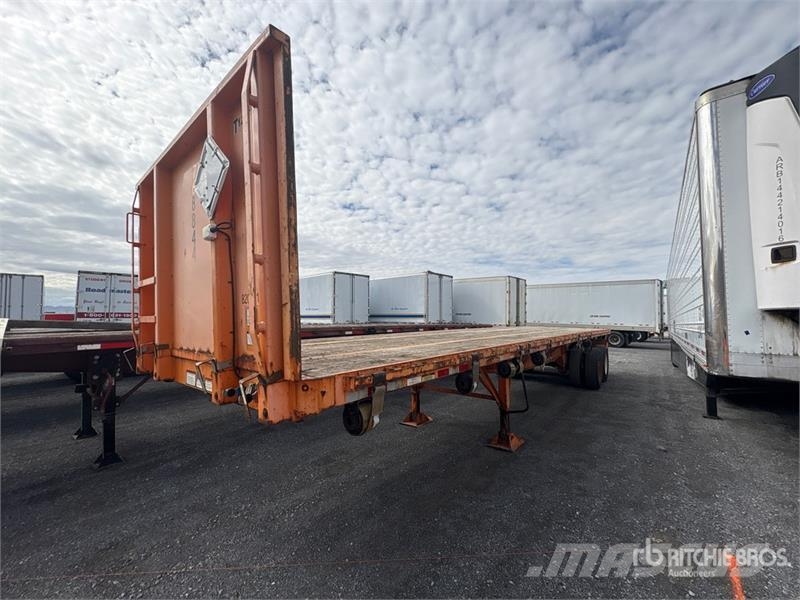 Great Dane FSP-0024-00099 20000 lb 36 ft T/A Flatbed Trailer Platformos / Pakrovimas iš šono
