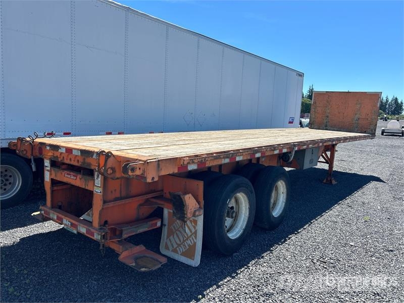 Great Dane FSP-0024-00099 37 ft T/A Flatbed Trailer مقطوروات مسطحة/مفصلية الجوانب