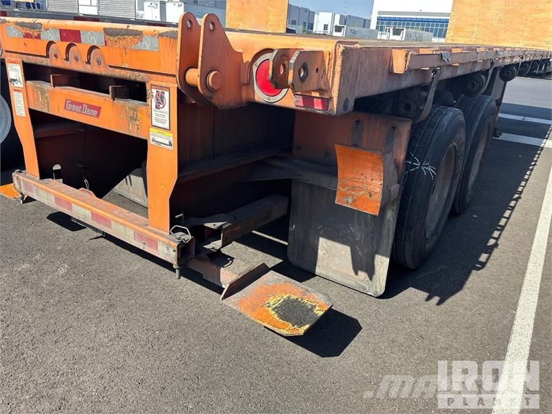 Great Dane FSP-0024-00099 36 ft T/A Flatbed Trailer مقطوروات مسطحة/مفصلية الجوانب