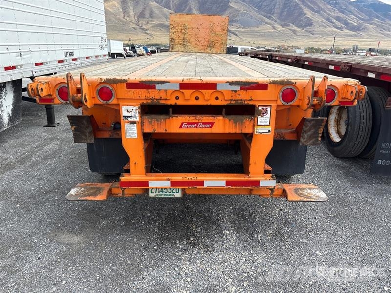 Great Dane FSP-0024-00099 20000 lb 36 ft T/A Flatbed Trailer Platformos / Pakrovimas iš šono