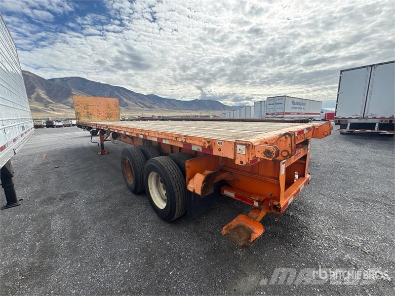 Great Dane FSP-0024-00099 20000 lb 36 ft T/A Flatbed Trailer Platformos / Pakrovimas iš šono