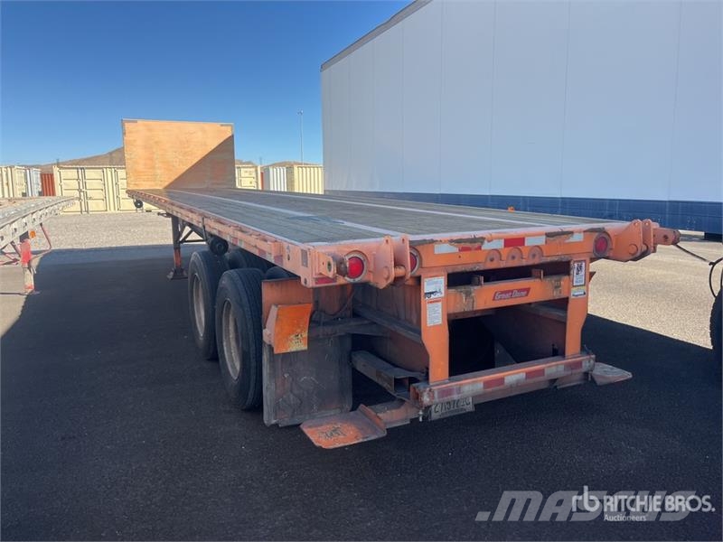 Great Dane FSP-0024-00099 36 ft T/A Flatbed Trailer フラットベッド/ドロップサイドトレーラー