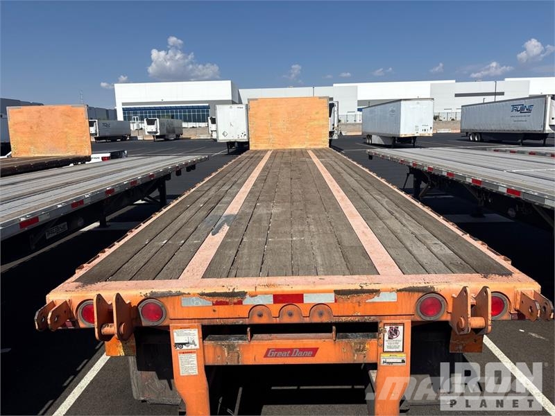 Great Dane FSP-0024-00099 36 ft T/A Flatbed Trailer مقطوروات مسطحة/مفصلية الجوانب
