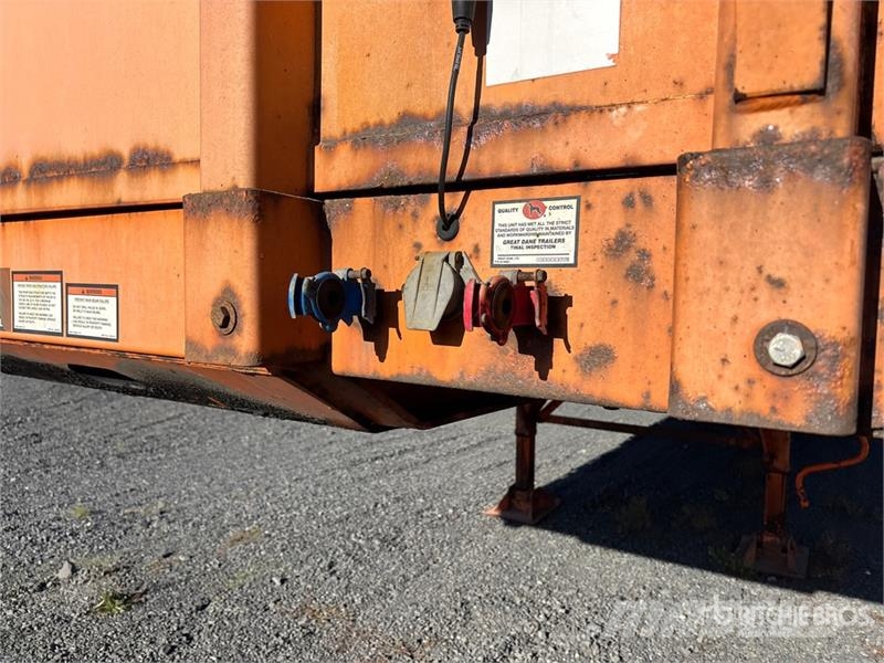 Great Dane FSP-0024-00099 37 ft T/A Flatbed Trailer Причепи-платформи/бокове розвантаження