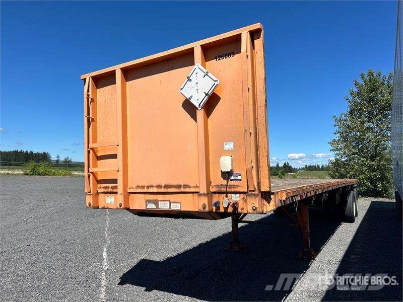 Great Dane FSP-0024-00099 37 ft T/A Flatbed Trailer مقطوروات مسطحة/مفصلية الجوانب