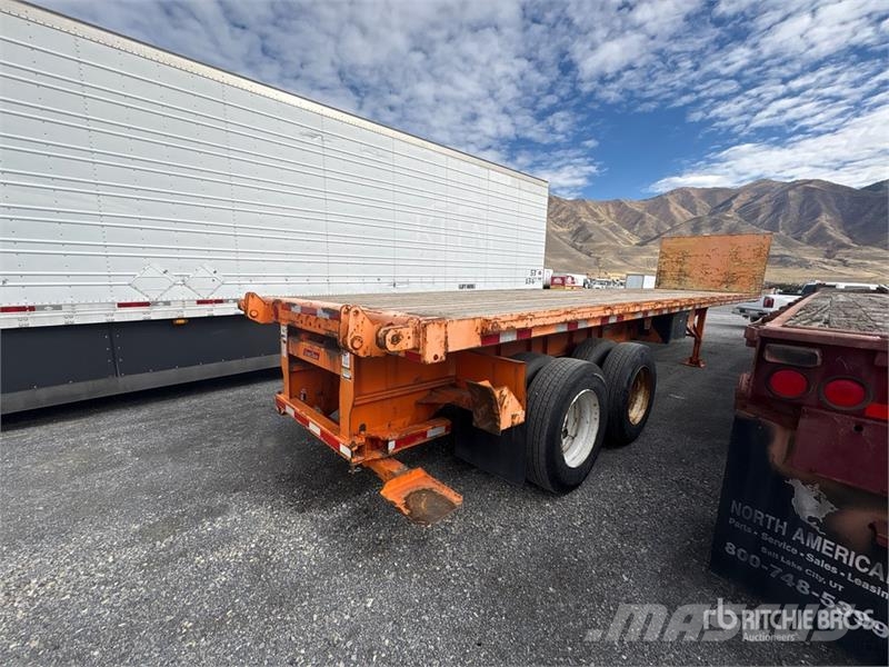 Great Dane FSP-0024-00099 20000 lb 36 ft T/A Flatbed Trailer Platformos / Pakrovimas iš šono