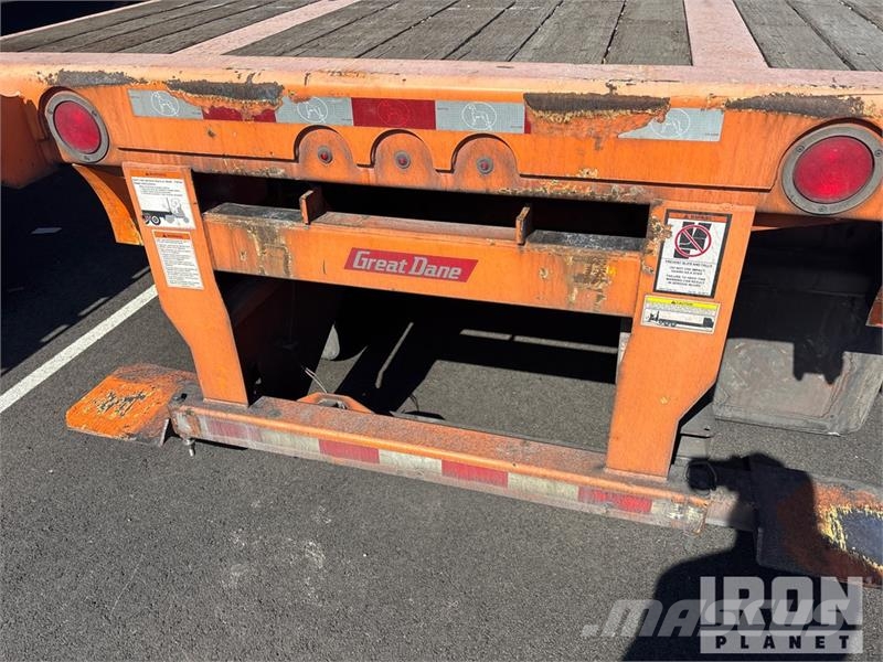 Great Dane FSP-0024-00099 36 ft T/A Flatbed Trailer مقطوروات مسطحة/مفصلية الجوانب