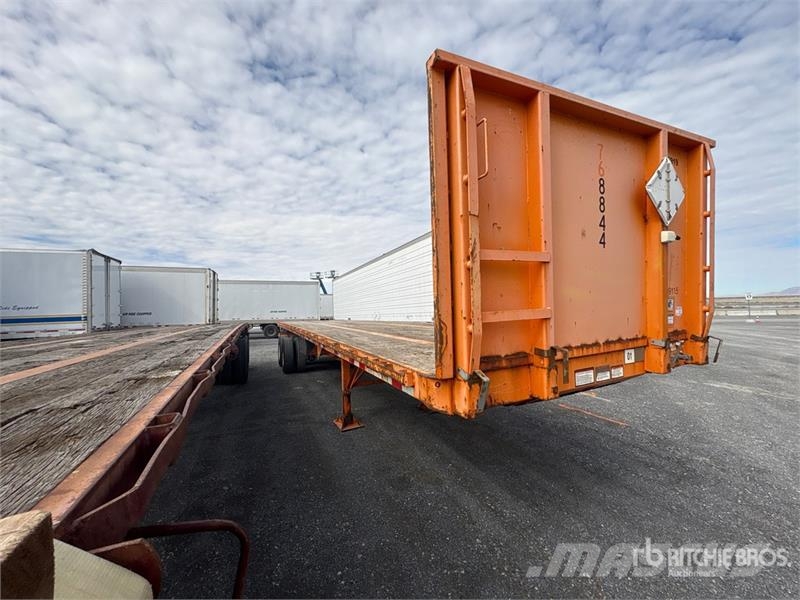 Great Dane FSP-0024-00099 20000 lb 36 ft T/A Flatbed Trailer Platformos / Pakrovimas iš šono