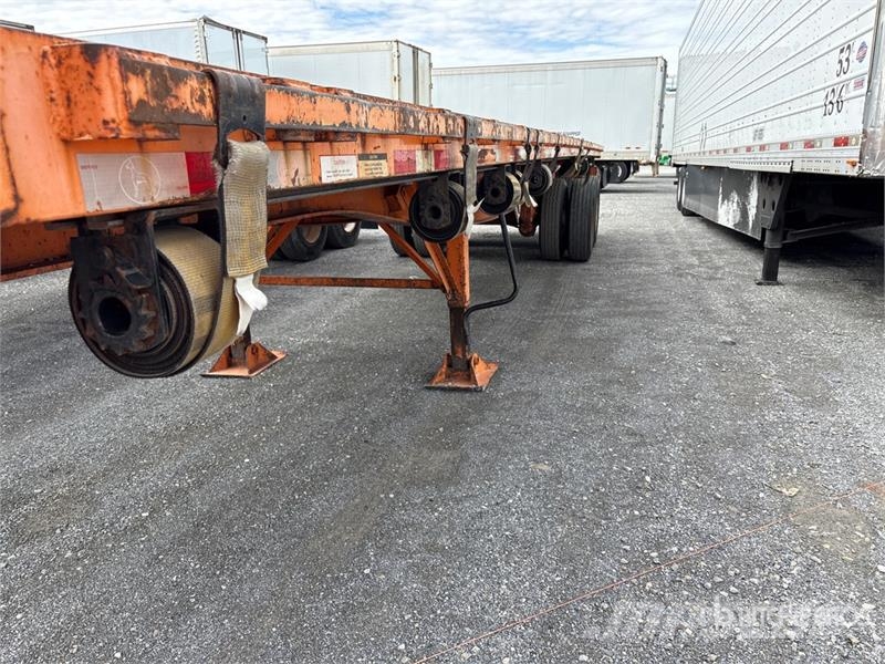 Great Dane FSP-0024-00099 20000 lb 36 ft T/A Flatbed Trailer Platformos / Pakrovimas iš šono