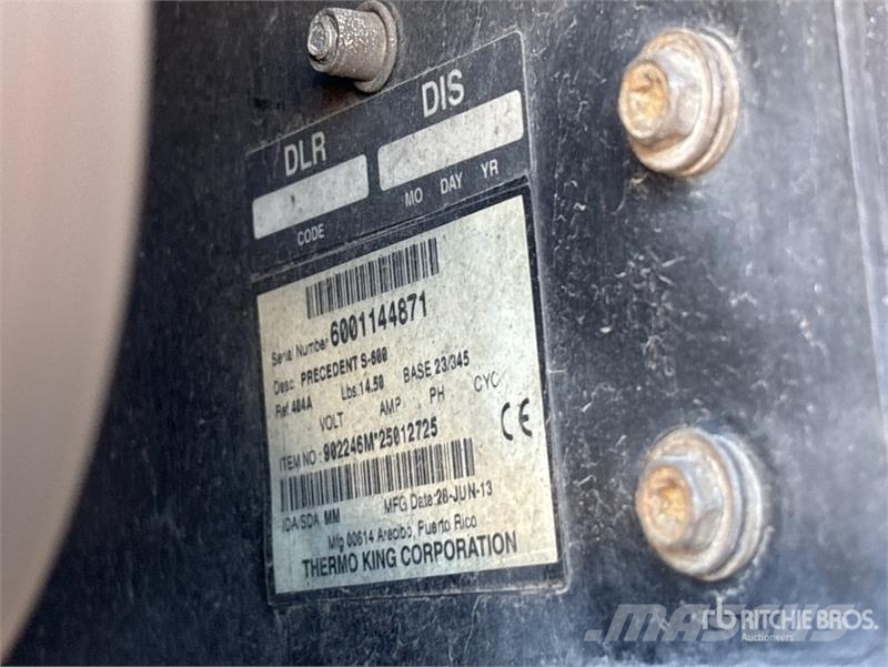Great Dane FTL-1114-11099 53 ft x 102 in T/A Refrigerated Tra Напівпричепи-рефрижератори