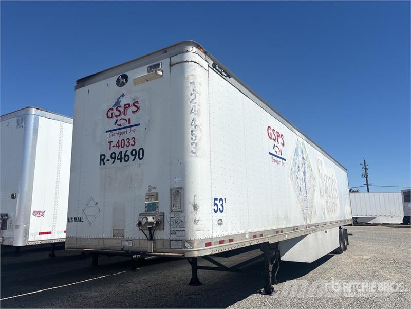 Great Dane PSE-1313-22053 53 ft x 96 in T/A Van Trailer Van Body Trailers