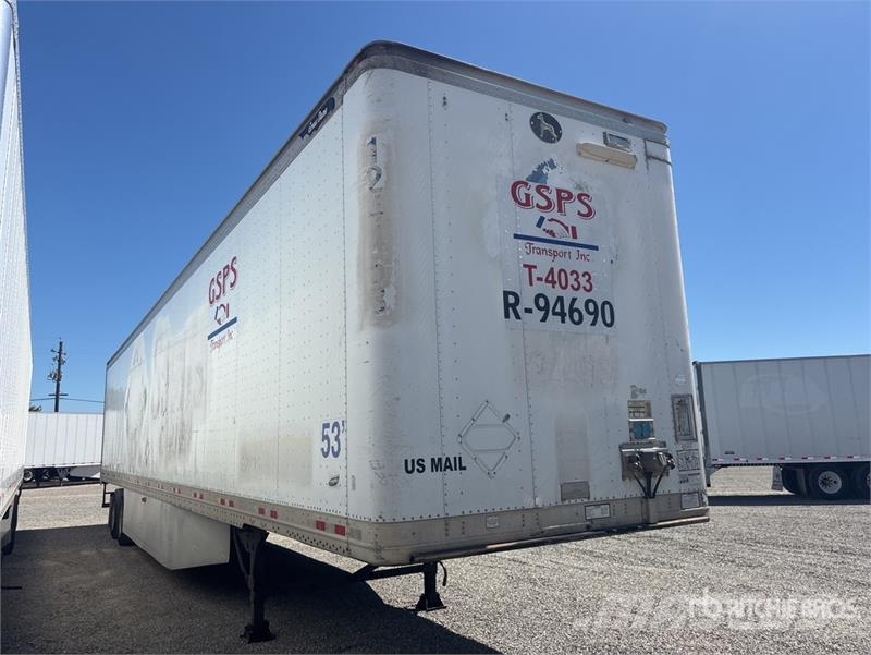 Great Dane PSE-1313-22053 53 ft x 96 in T/A Van Trailer Van Body Trailers
