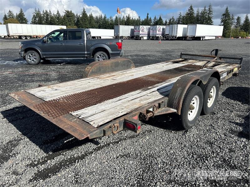 Great Northern 20 ft T/A Tilt Deck Trailer Низькорамні причепи