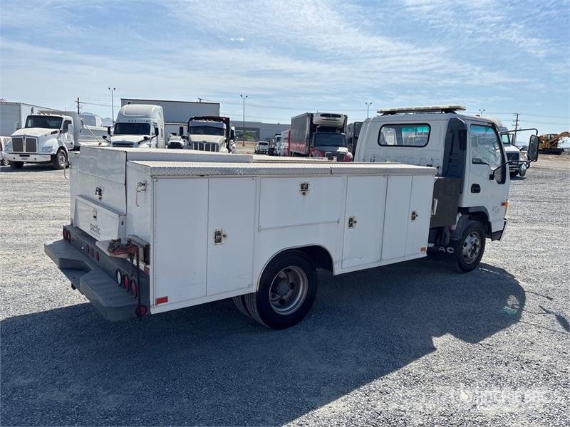 Greenkraft 4x2 CNG Utility Truck Bestelwagens met open laadbak