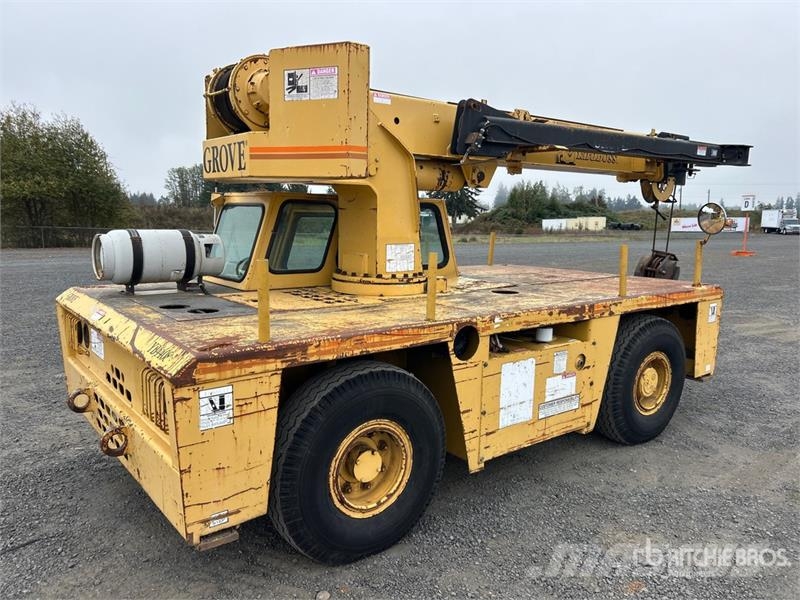 Grove YB4408 17000 lb 4x4x4 Carry Deck Crane Outras máquinas de elevação