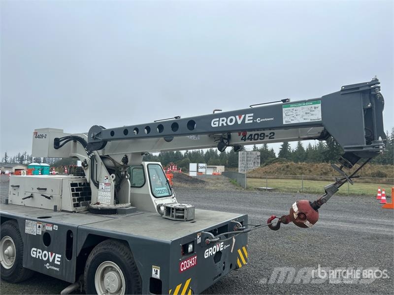 Grove YB4409-2 18000 lb 4x4 Carry Deck Crane Egyéb daruk