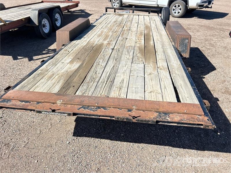 H & H & 20 ft T/A Flatbed Trailer Valníky