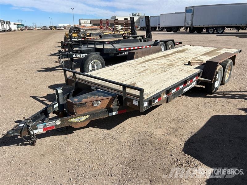 H & H & 20 ft T/A Flatbed Trailer Valníky