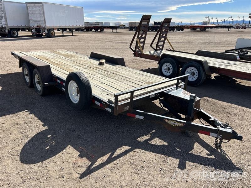 H & H & 20 ft T/A Flatbed Trailer Valníky