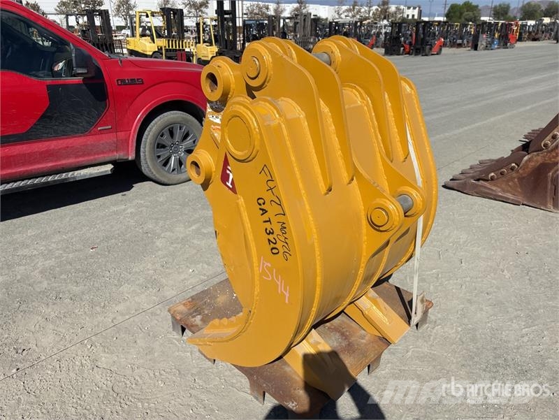 H&W GRAPPLE32040 40 in Manual Excavator Grapple - Fits Gribere