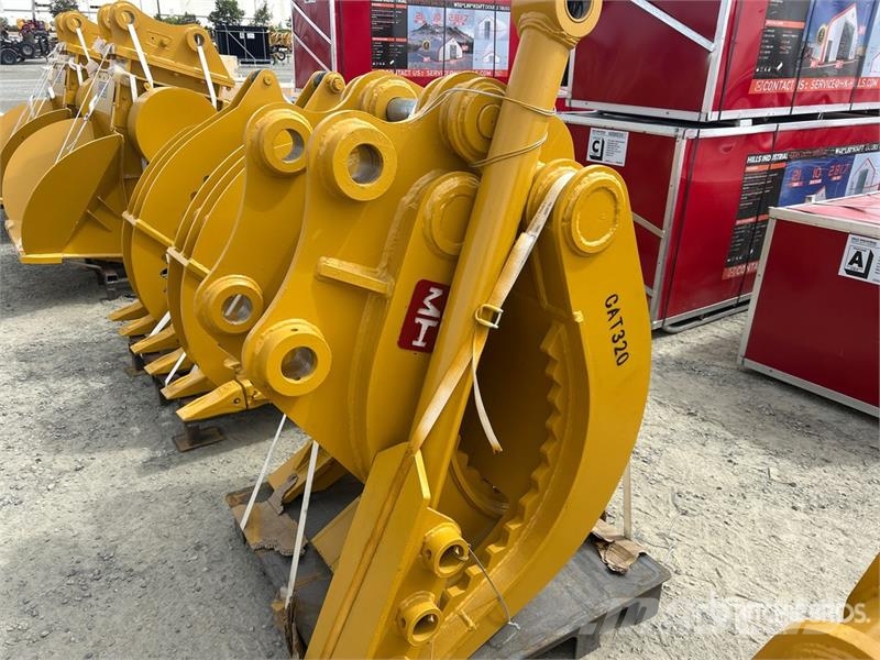 H&W GRAPPLE32040 40 in Manual Excavator Grapple - Fits Pinzas